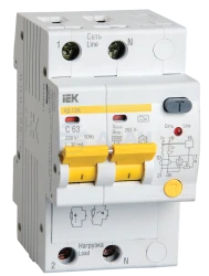 Автоматический выключатель дифференциального тока MAD12-2-032-C-030  (IEK)