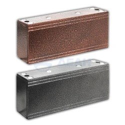 Замок электромагнитный М1-500 (коричневый) с уголком (ОЛЕВС)