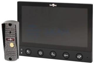 Комплект видеодомофона ST-MS607S-BK (Smartec)
