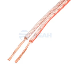 Кабель акустический PRN 0275 N 2х0,75 мм2, прозр,ССА,100м (08-041)  (ЭЛЕТЭК)