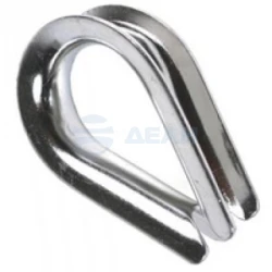 Коуш стальной оцинкованный под трос D2-D3 (CM621003) (DKC)